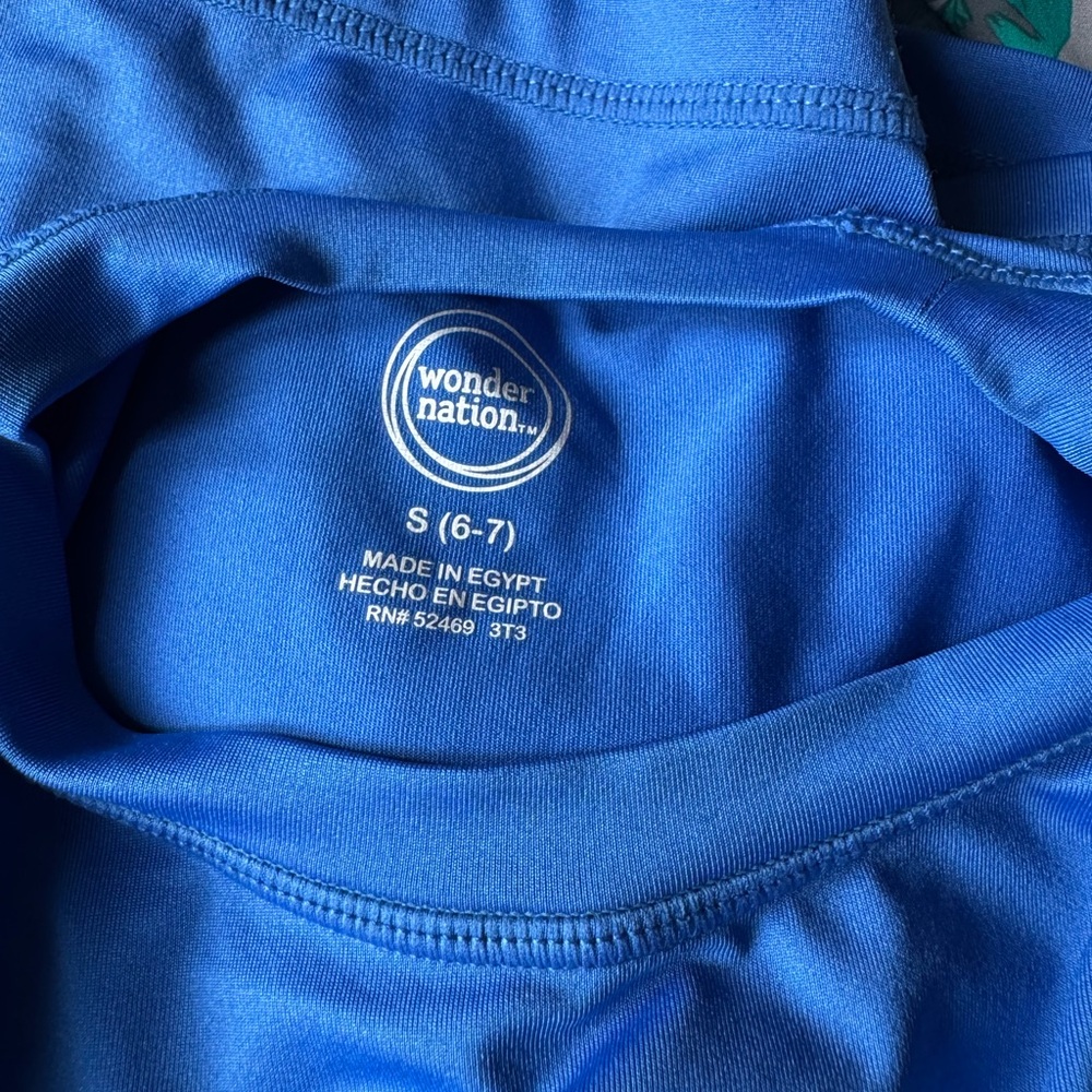 Wonder Nation Blue Rash Guard - Picture 4 of 4